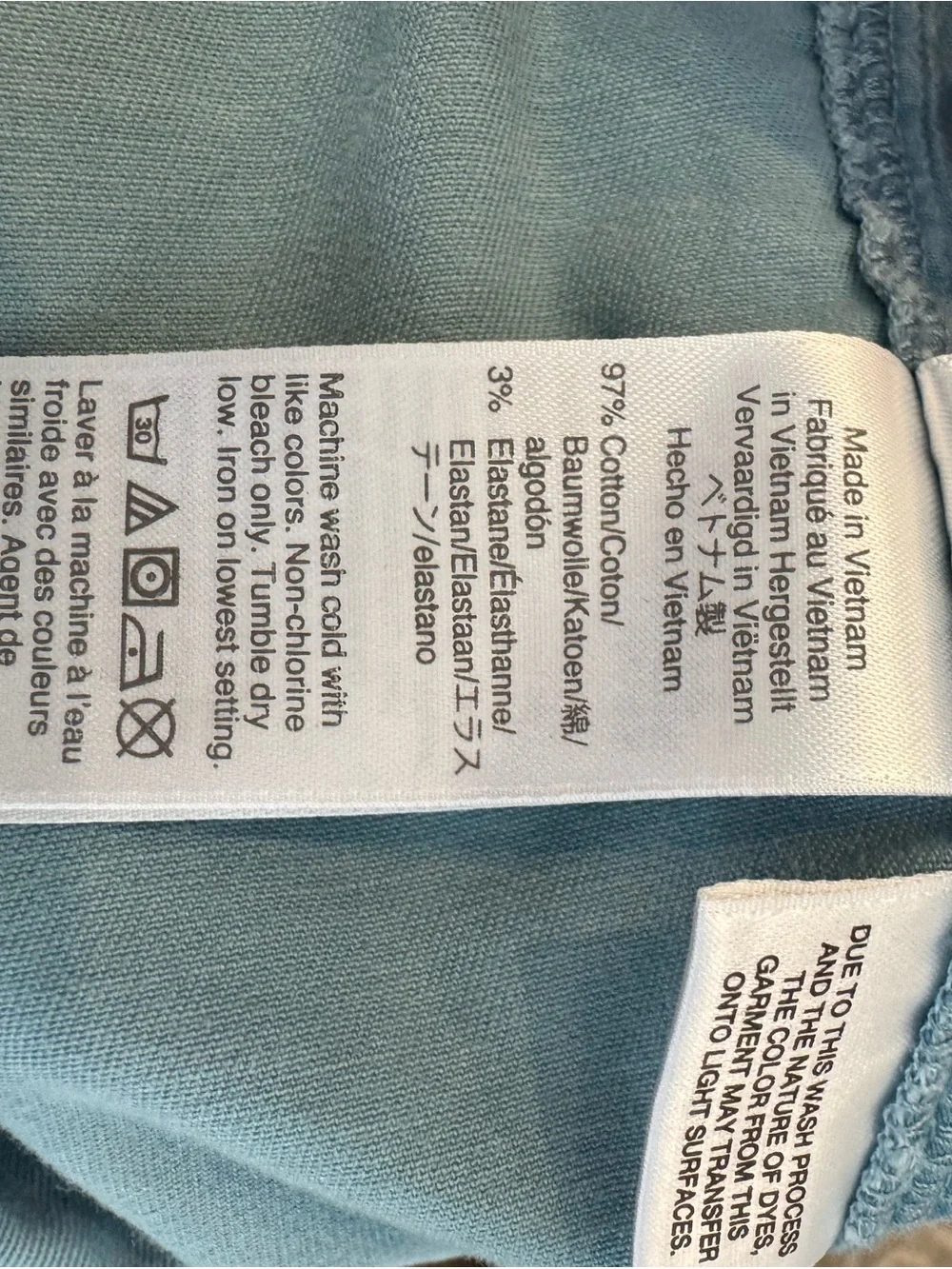 J. Crew Light Teal Cotton Bermuda Shorts